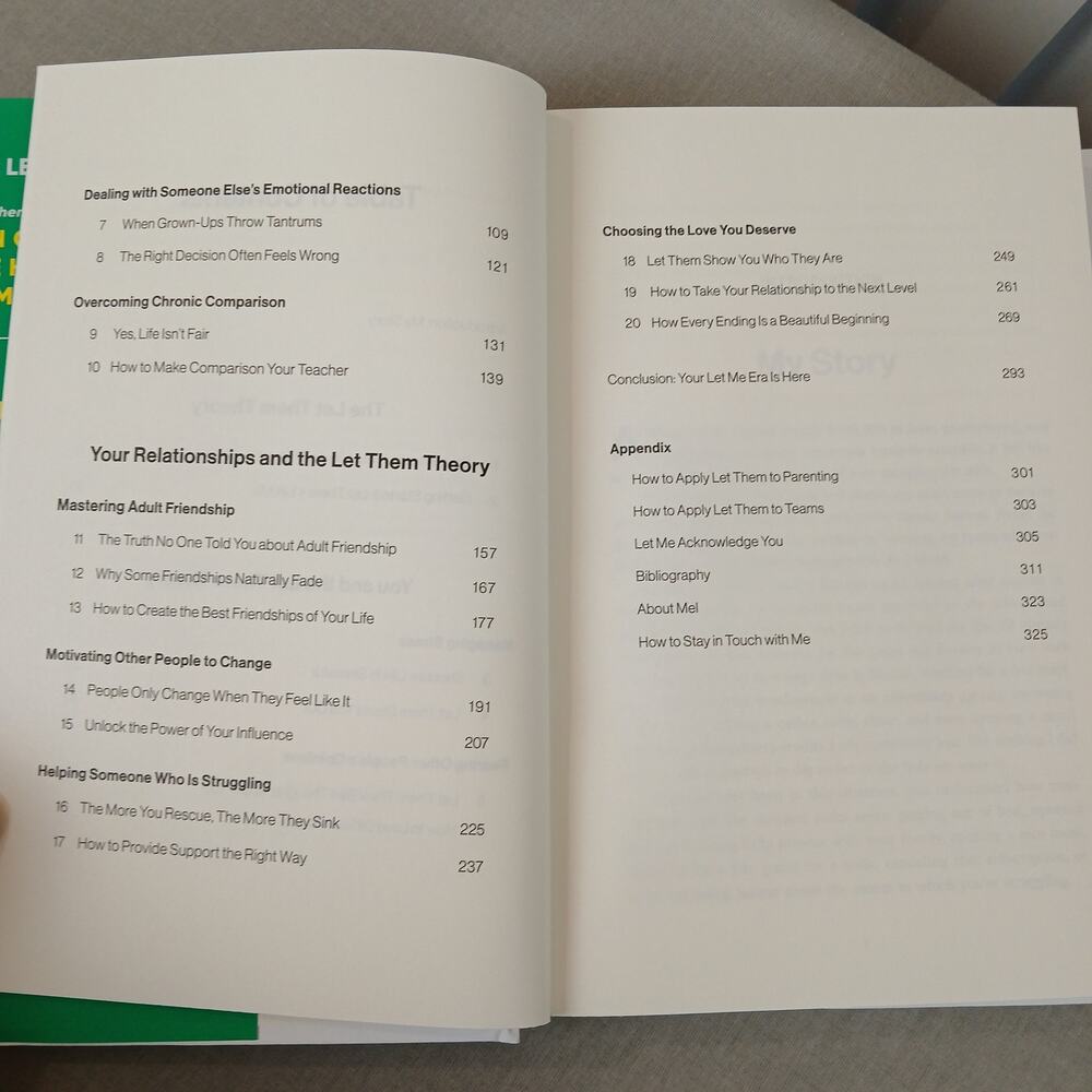The Let Them Theory by Mel Robbins hardcover ISBN 9781401971366 - Picture 6 of 6